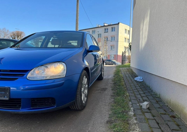 Volkswagen Golf cena 14900 przebieg: 280000, rok produkcji 2006 z Kościerzyna małe 56